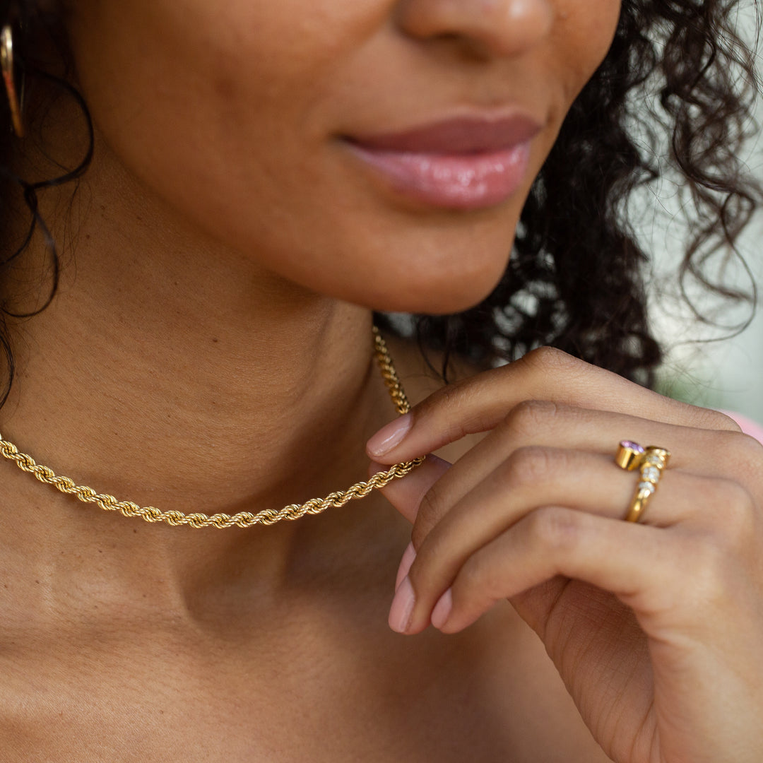 Buy 18K Solid Yellow Gold Genuine Black Diamond Gemstone Choker Necklace, 15  inches Chain Pendant Dainty Necklace gift for her (black-diamond) Online at  desertcartINDIA